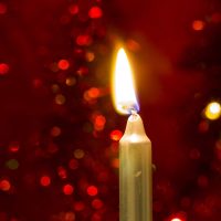 クリスマスキャンドル